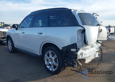 2025 Mini Countryman Cooper S из США, поврежденный, VIN WMZ23GA09S7P42544